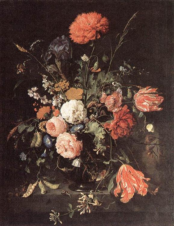 Jan Davidsz. de Heem Vase of Flowers